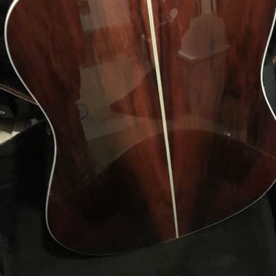 Alvarez AD60K Koa Brown this is DOA wood laminate top image 5