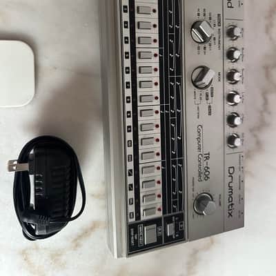 Roland TR-606 Drumatix 1980s - Silver image 4