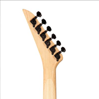 Vintage VMX Series Raider Electric Guitar - Satin Black Only 150 of Each Model Available Worldwide image 4