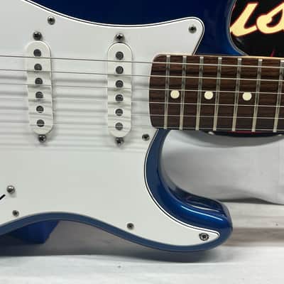 Fender Standard Stratocaster Strat Electric Guitar MIM - Made in Mexico - Electron Blue image 6