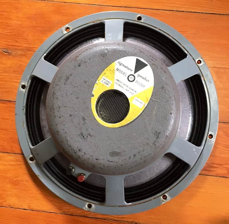 Original Vintage JBL D120-f guitar speaker FENDER image 1