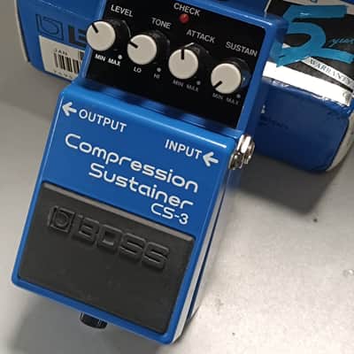 1990 Boss CS-3 Compression Sustainer (Black Label) | Reverb Bulgaria