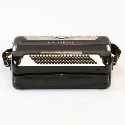 1950s Universal Electric Accordion Rare Stereo Model Vintage with Original Case Made in Italy image 14