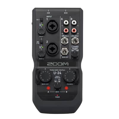 Zoom U-24 Handy USB Audio Interface