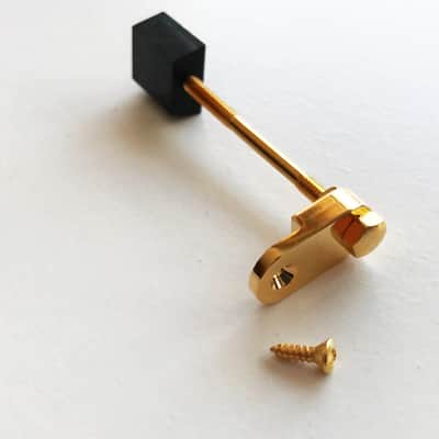 OEM Factory Spec Short Gold Pickguard Support Bracket for Gibson mandolins image 1