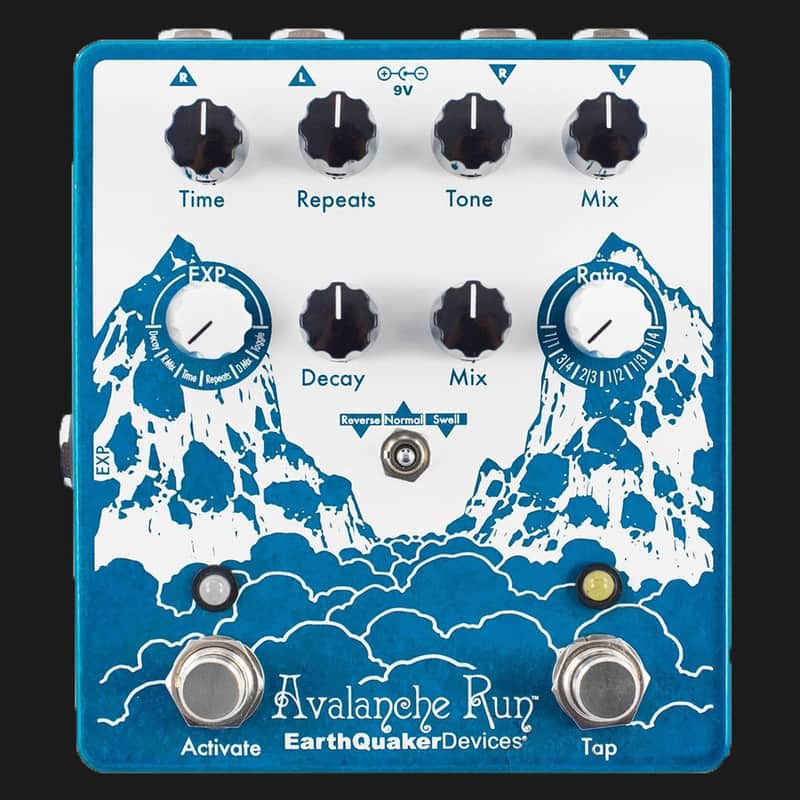 Earthquaker Devices Avalanche Run Stereo Reverb & Delay with Tap Tempo image 1