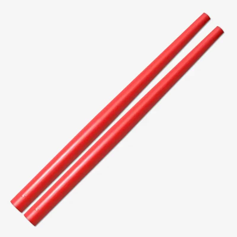 Ahead Drum Stick Covers w/Long Taper, Pair, Red image 1