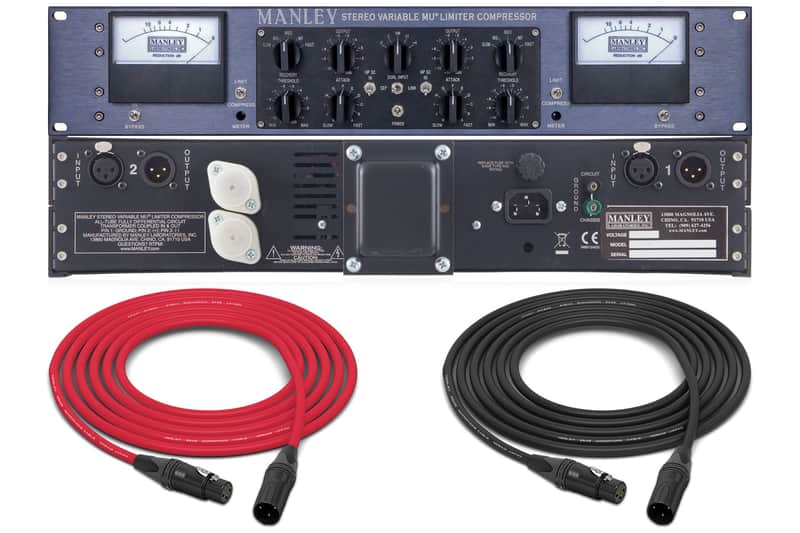 マンレイStereo VariableMU Limiter Compressor Manley Stereo Variable Mu Limiter Compressor Reviews | Sweetwater