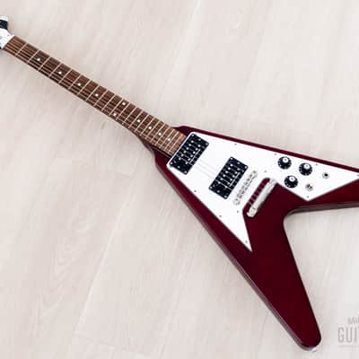 2014 Edwards by ESP E-FV-120D Flying V Cherry Red w/ Seymour Duncan, Hangtags image 11