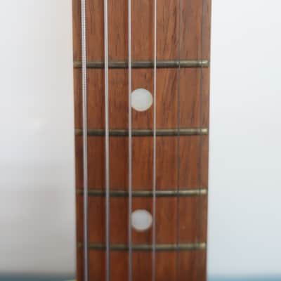 Vintage 1940s Regal Junior Jumbo Flattop Acoustic Guitar Project High Action & Chipped Kluson Tuner Buttons Lots Of Protentional Rare Original Chipboard Case & Case Candy image 8