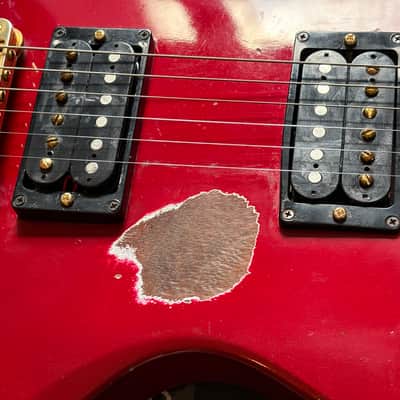 1982 Gibson Firebrand "The Paul" Deluxe - Candy Apple Red Custom Shop Edition image 4