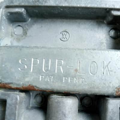 *Ludwig 1124 “Big Beat” Spur-Lok Hi Hat Cymbal Stand Vintage 1968 Chrome Chicago image 8