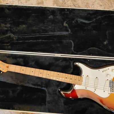 Fender Bullet S-3 Made in U.S.A. Sunburst OHSC image 1