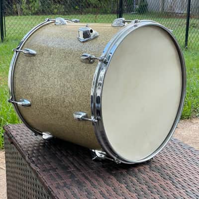 MIJ Stewart 16” Floor Tom 1960s - Silver Sparkle image 2