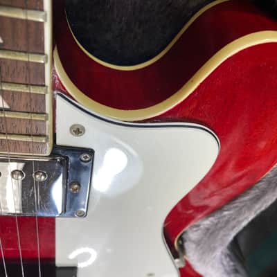 1996 Epiphone Riviera CH - Cherry - Includes OHSC image 15