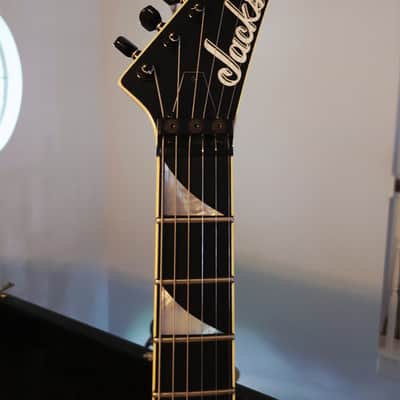 VIDEO! San Dimas Jackson Soloist Custom 1986 Dark Red 1 owner near MINT original ohsc and docs image 8