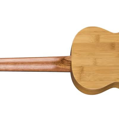Luna Uke Bamboo Series Tenor Size Acoustic Ukulele with Gig Bag # UKE BAMBOO T image 2