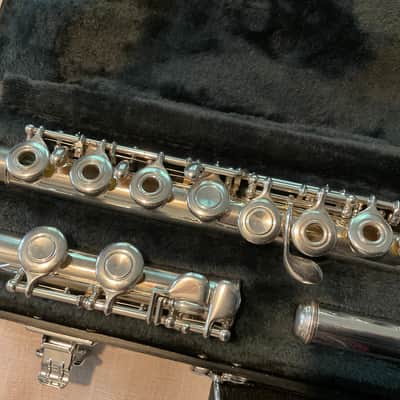 Yamaha Open Hole Flute- Silverplated All New Pads image 2