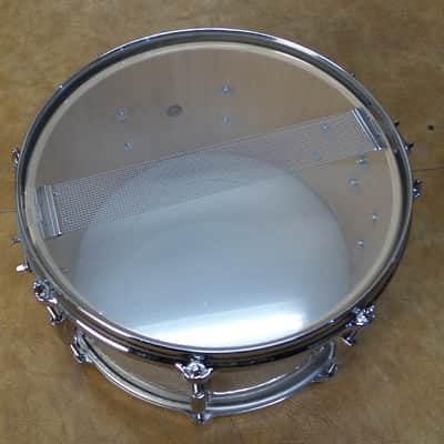 (C) Gretsch Catalina 7x13 Snare Drum Silver Sparkle image 8
