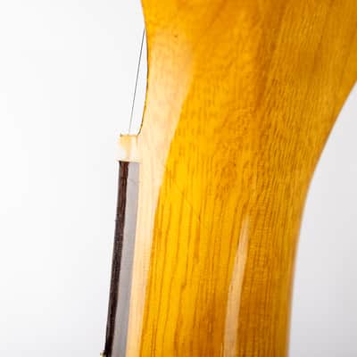 Gibson Custom 1958 Korina Flying V White Pickguard, Natural | Demo image 15