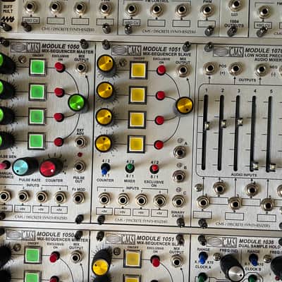 CMS Discrete Synthesizers ARP 2500 Eurorack Modular System with Tini-Jacks 2020 - Gray image 6