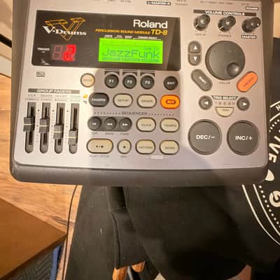 Roland TD-8 Drum Sound Module 1999 - 2005 - Silver image 2