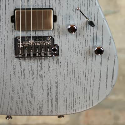 TOM ANDERSON Angel Player HH - Swamp Ash Body & Chocolate Maple Neck - Satin Organic Grain Super Sonic Gray image 5