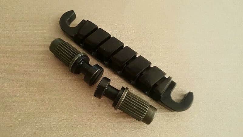Black Guitar QuickChange III Tailpiece Fit Ibanez AR,AX,ART,S,ICX,X image 1