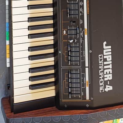 Roland Jupiter 4 49-Key Synthesizer 1978 - 1982 - Black