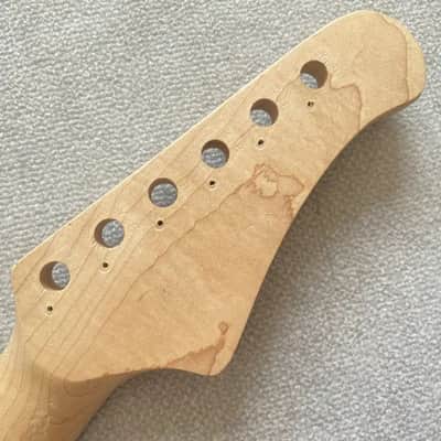 Left Hand Strat Style Guitar Maple Wood Neck, Rosewood Fingerboard 22 Frets image 9