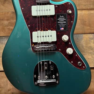 Fender American Pro Classic Jazzmaster RW Faded Sherwood Green w/bag image 2