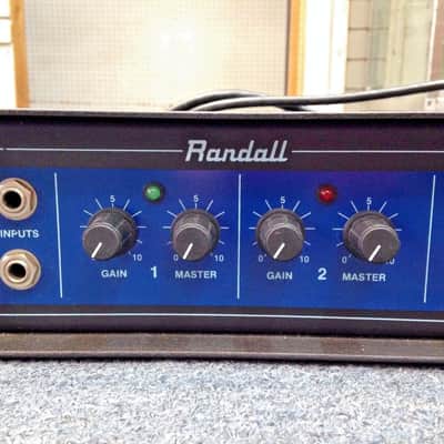 Randall RG100HT Guitar Amplifier Solid State Rack Mount Unit w/ Footswitch image 2