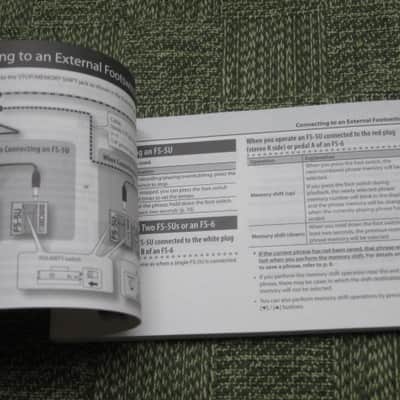 lightly handled genuine Boss Owner's Manual for RC-3 Loop Station (NO pedal / NO other items) specifically from 2012 (172 total pages cover to cover) English, German, French, Italian, Spanish, Portuguese, Dutch image 22