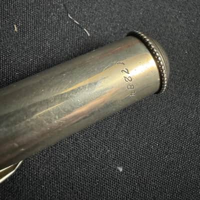 Wm. S Haynes Sterling Silver Flute, CL G#, 1942 image 7