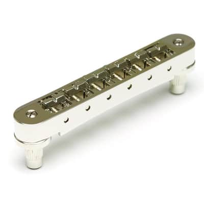 ResoMax NV1 4mm Tune-O-Matic Bridge w/ ResoMax Saddles (Select Finish) (PM-8843) - Gold image 3
