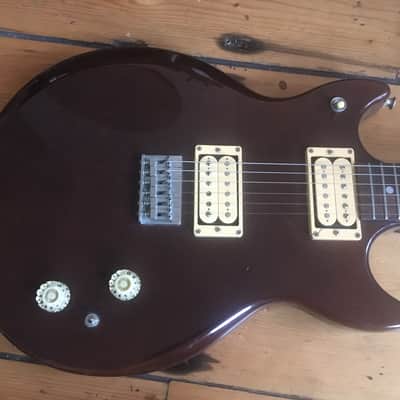 1980s Hondo  Professional H-1010 Double Cut Electric Guitar Japan Matsumoku image 1