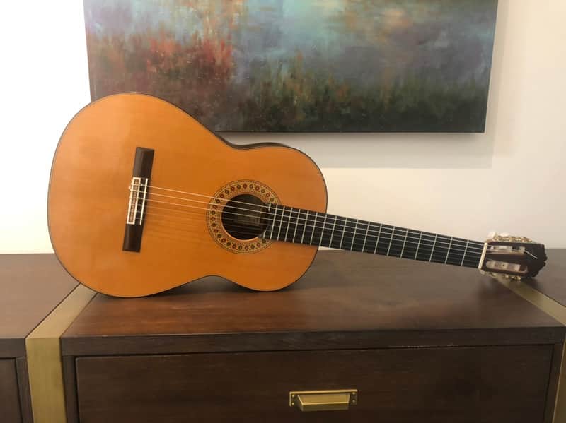 Tom Blackshear  Classical Guitar Rodriguez Concert Model 2013 French polish image 1
