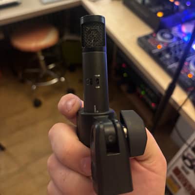 Audio-Technica ATM450 Side-Address Cardioid Condenser Mic 2010s - Black image 2