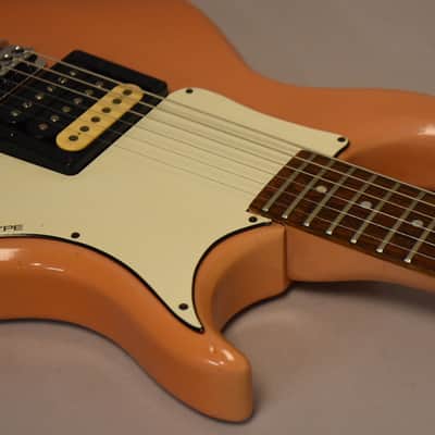 1982 Hamer USA Prototype Electric Guitar Faded Pink Finish w/OHSC image 8