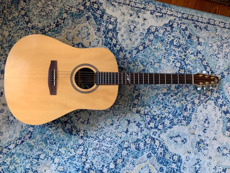Seagull Artist Spruce/Rosewood Dreadnought Acoustic-Electric Natural image 1