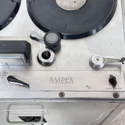 Vintage Ampex Model 300 Tube Tape Recorder Bathtub image 6