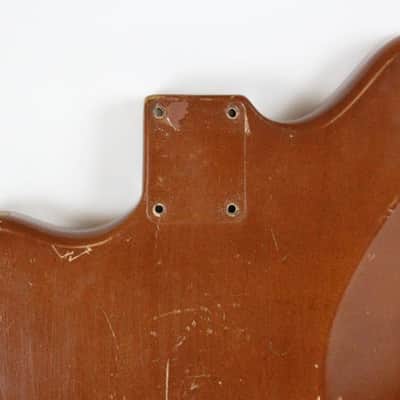 1963 Vintage Fender Jazzmaster BODY ~Lightweight 4.5lbs~ Killer RELIC Brown Refin USA 1960s Pre-CBS L-Series image 5