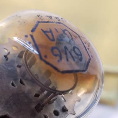 Tung-Sol 1% Tight Matched 6V6GT tNOS AT1000 TESTED Vacuum Tubes Clear Glass Beam Power 6V6 1946-1959 image 7