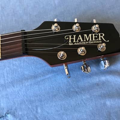 Hamer Slammer Series Gold Top Electric Guitar image 2