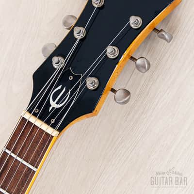 1981 Epiphone Casino Vintage Guitar Natural, Near-Mint w/ Case, Japan Matsumoku Pre-Elitist image 4