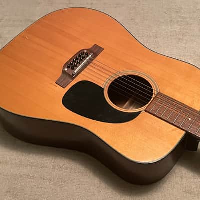 1970’s Elger Custom Built 12 Acoustic Dreadnought Guitar MIJ Japan True Lawsuit Ibanez image 5