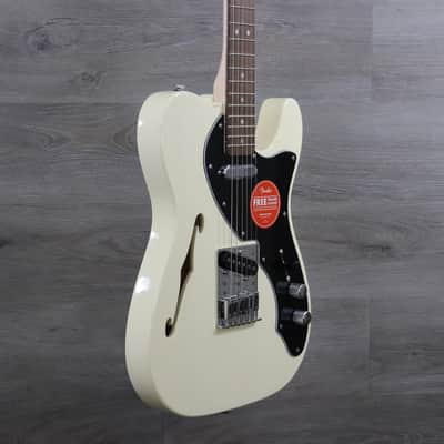 Squier Affinity Series Telecaster Thinline Olympic White image 3