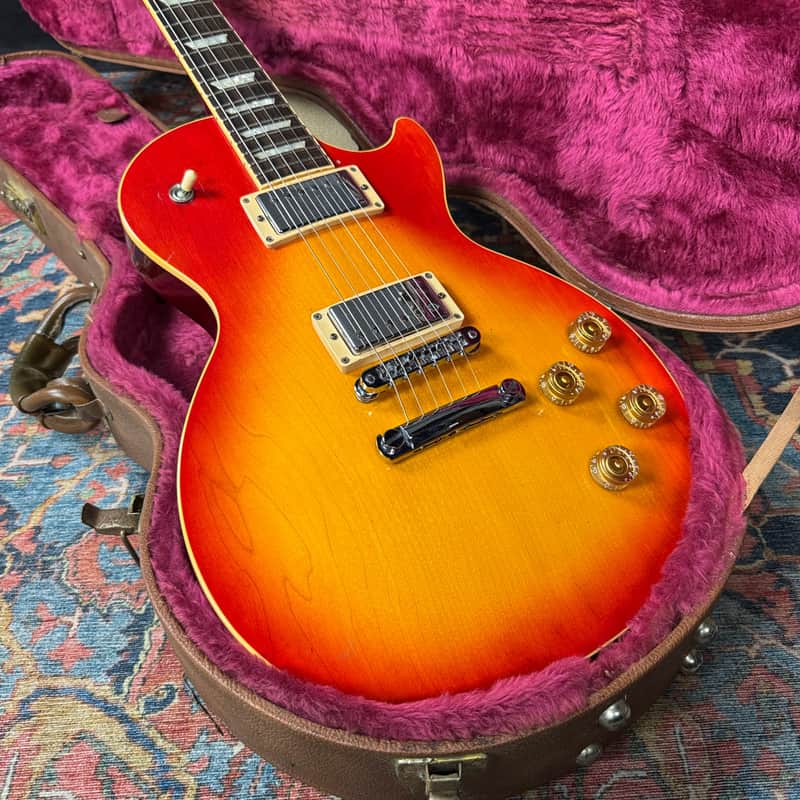 *Video* Gibson Les Paul Standard Plain Top Good Wood Era Sunburst w/OHSC - 1999 image 1