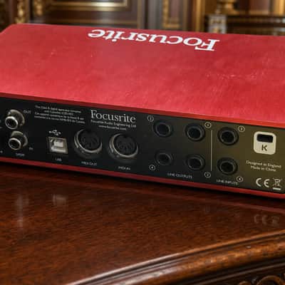 Focusrite Scarlett 6i6 2nd Gen USB Audio Interface | PSU + USB Cable • Ready to Record image 6