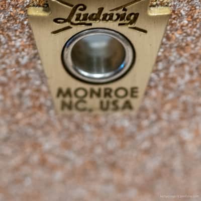 Ludwig LS403 6.5x14 Classic Maple Snare Drum 2017 - Champagne Sparkle image 10